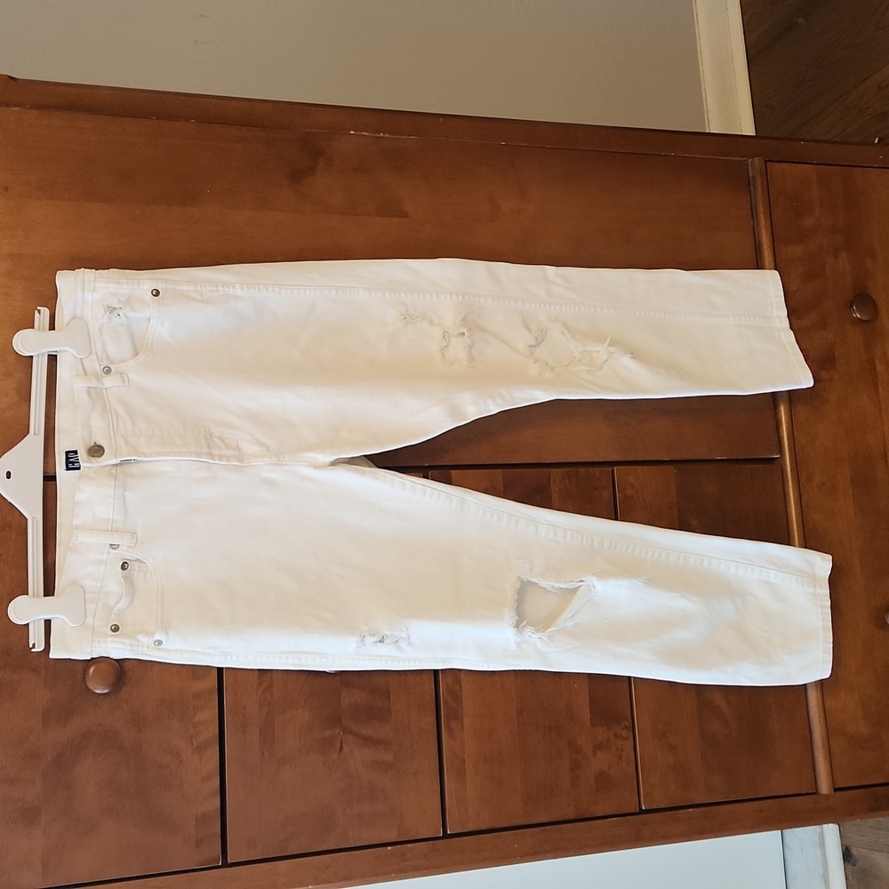 Womens white denim